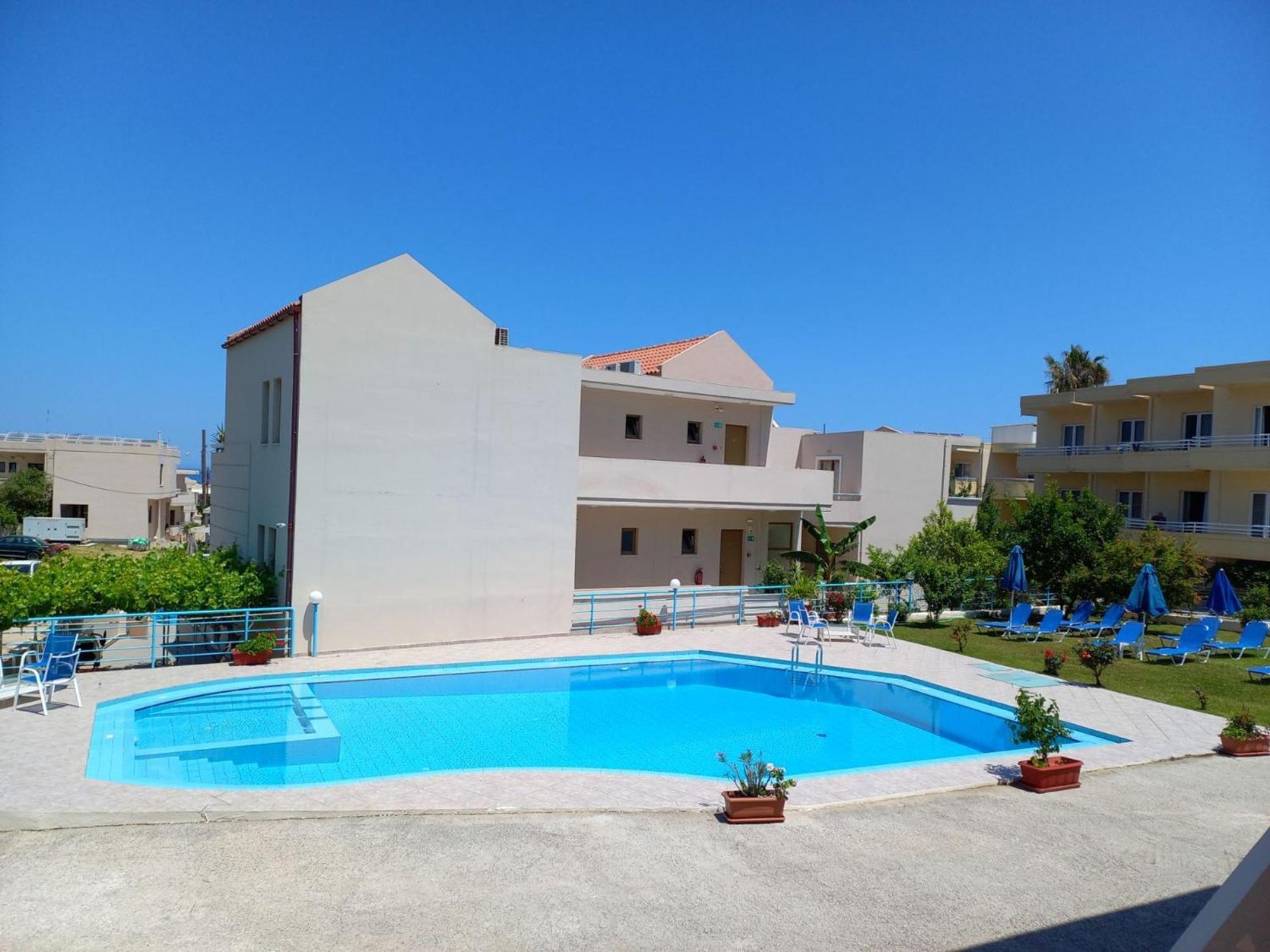 Litinas Apartments With Pool Agia Marina  Exterior photo