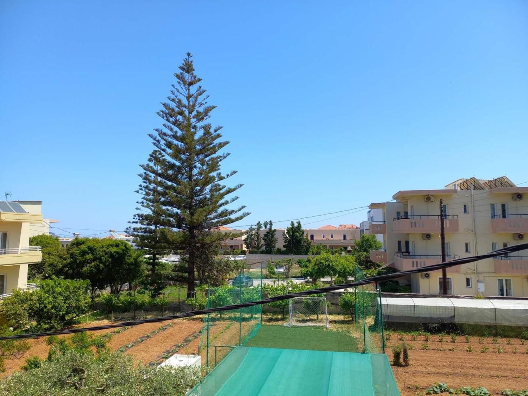 Litinas Apartments With Pool Agia Marina  Exterior photo
